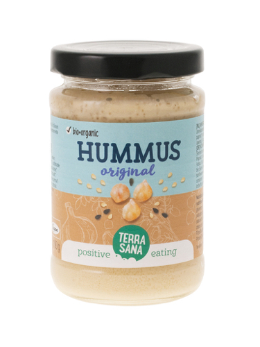 Terrasana Hummus spread naturel bio 190g